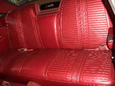 1967 Plymouth Satellit Back Seat